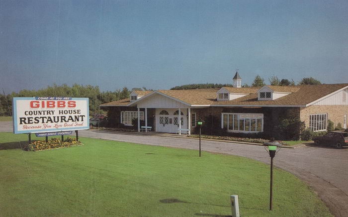 Gibbs Country House Restaurant - Old Postcard (newer photo)